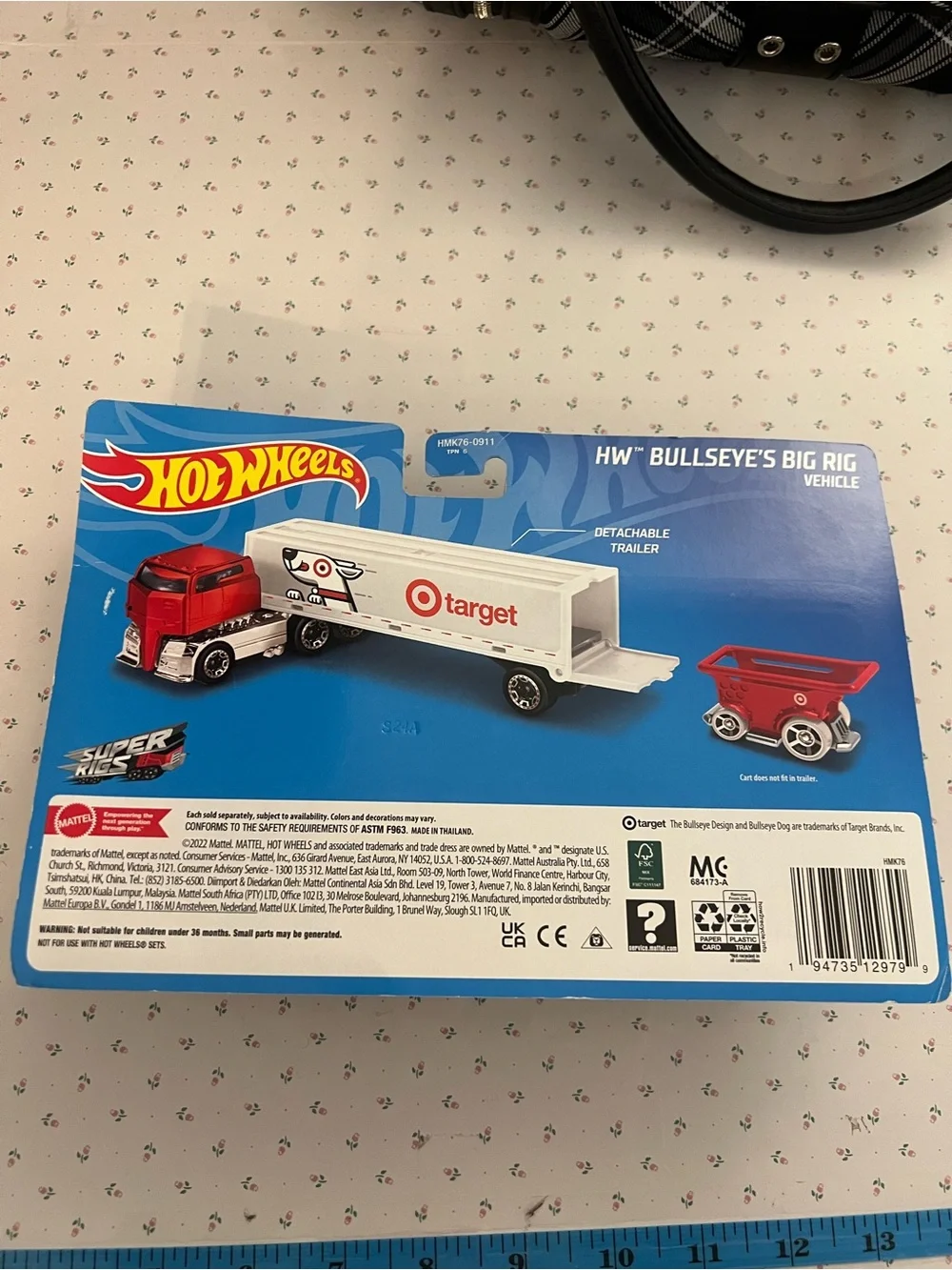Hot Wheels HW Bullseye’s Big Rig - Super Rigs - Target Exclusive - Semi & Traile